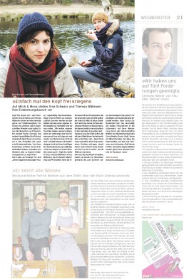 Milch & Moos · Vom Wandern und vom guten Essen · Brandenburg, Berlin